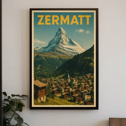 Zermatt Adventure Poster