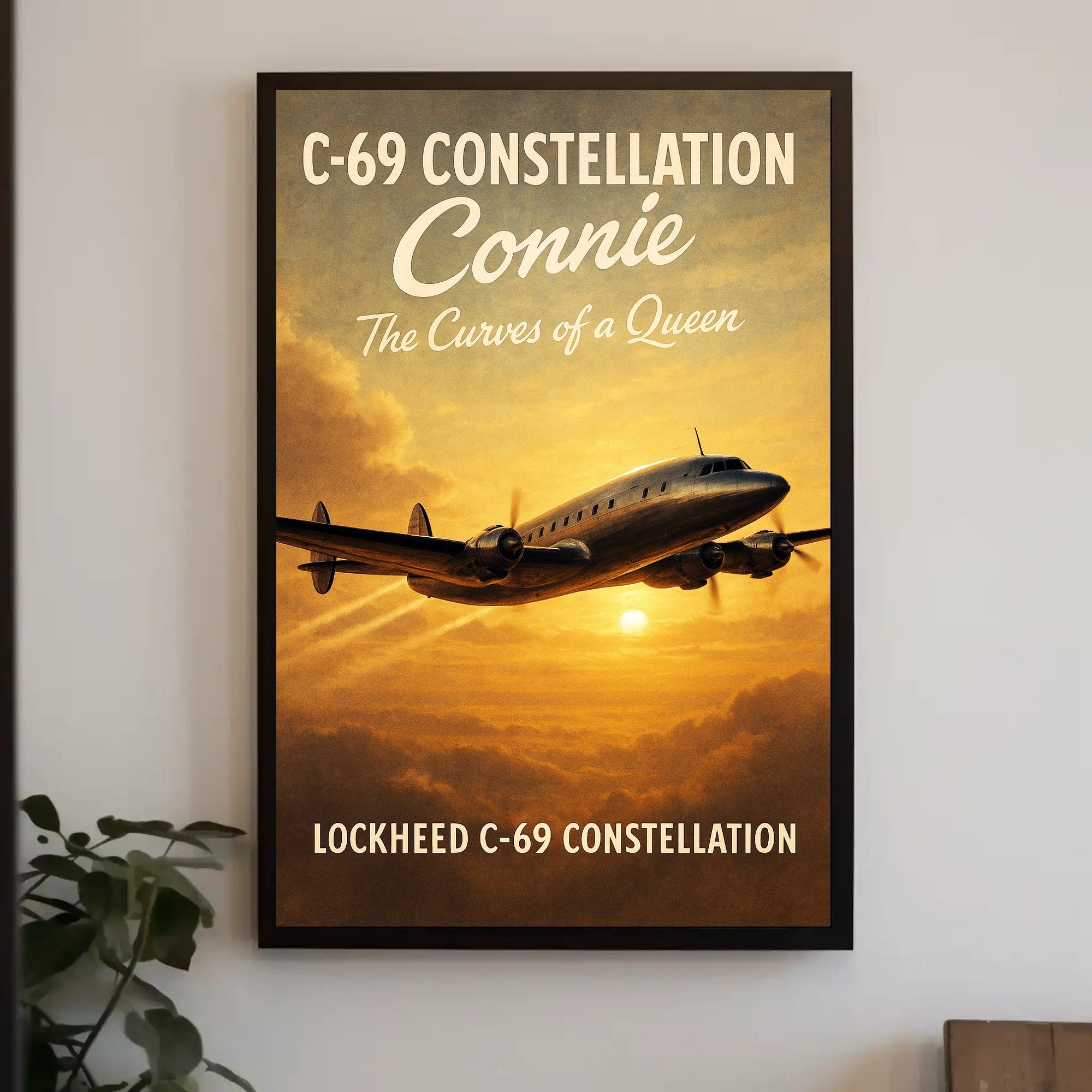 C-69 Constellation Connie Poster PosterGoat