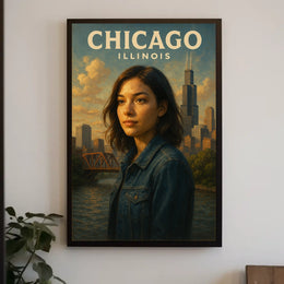 Chicago, Illinois Poster