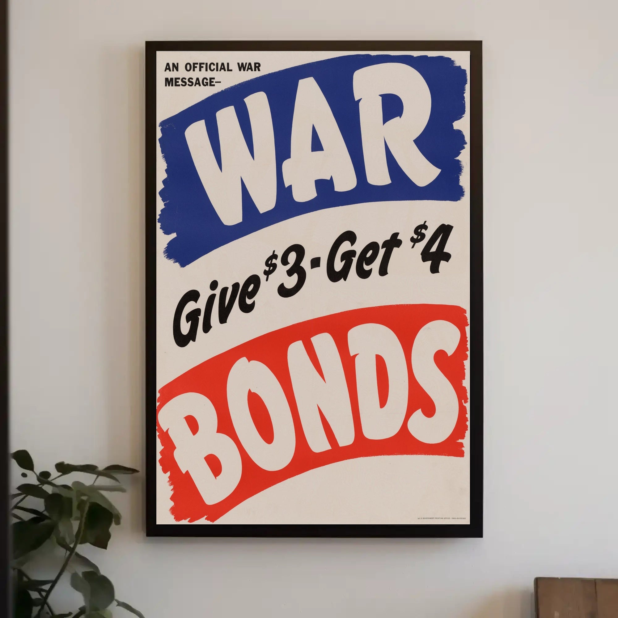 War Bonds Promotion Poster PosterGoat