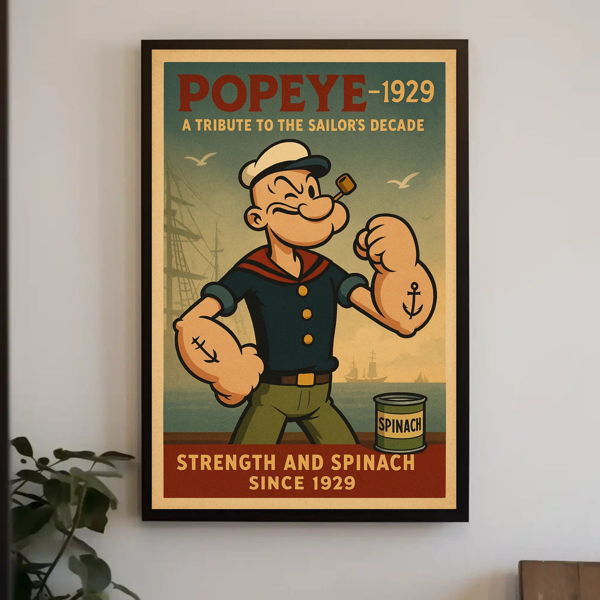 Popeye 1929 Art Poster POP-108
