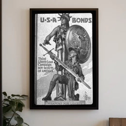Third Liberty Loan Campaign Poster PosterGoat