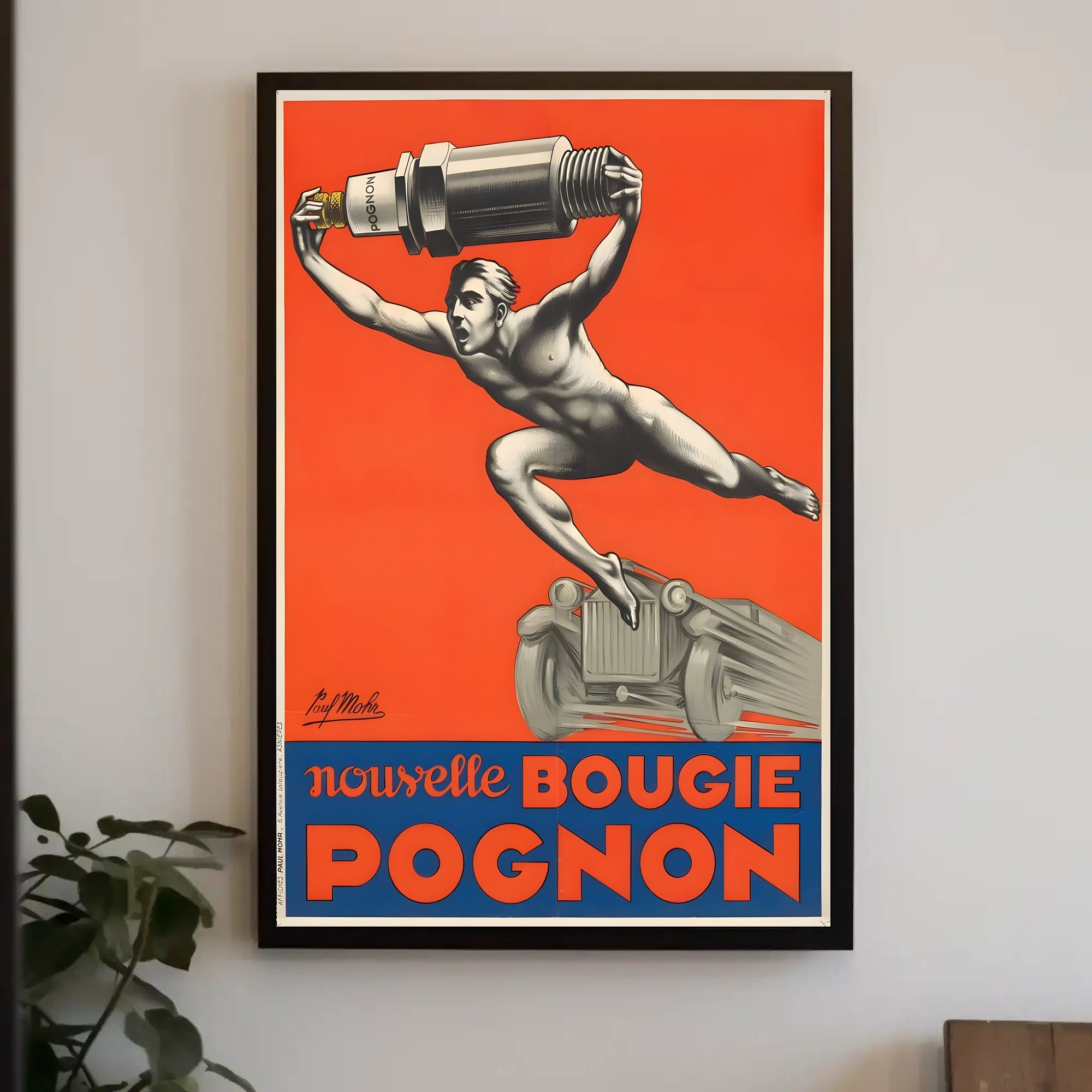 Nouvelle Bougie Pognon Poster