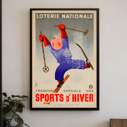 Loterie Nationale Sports dHiver Poster