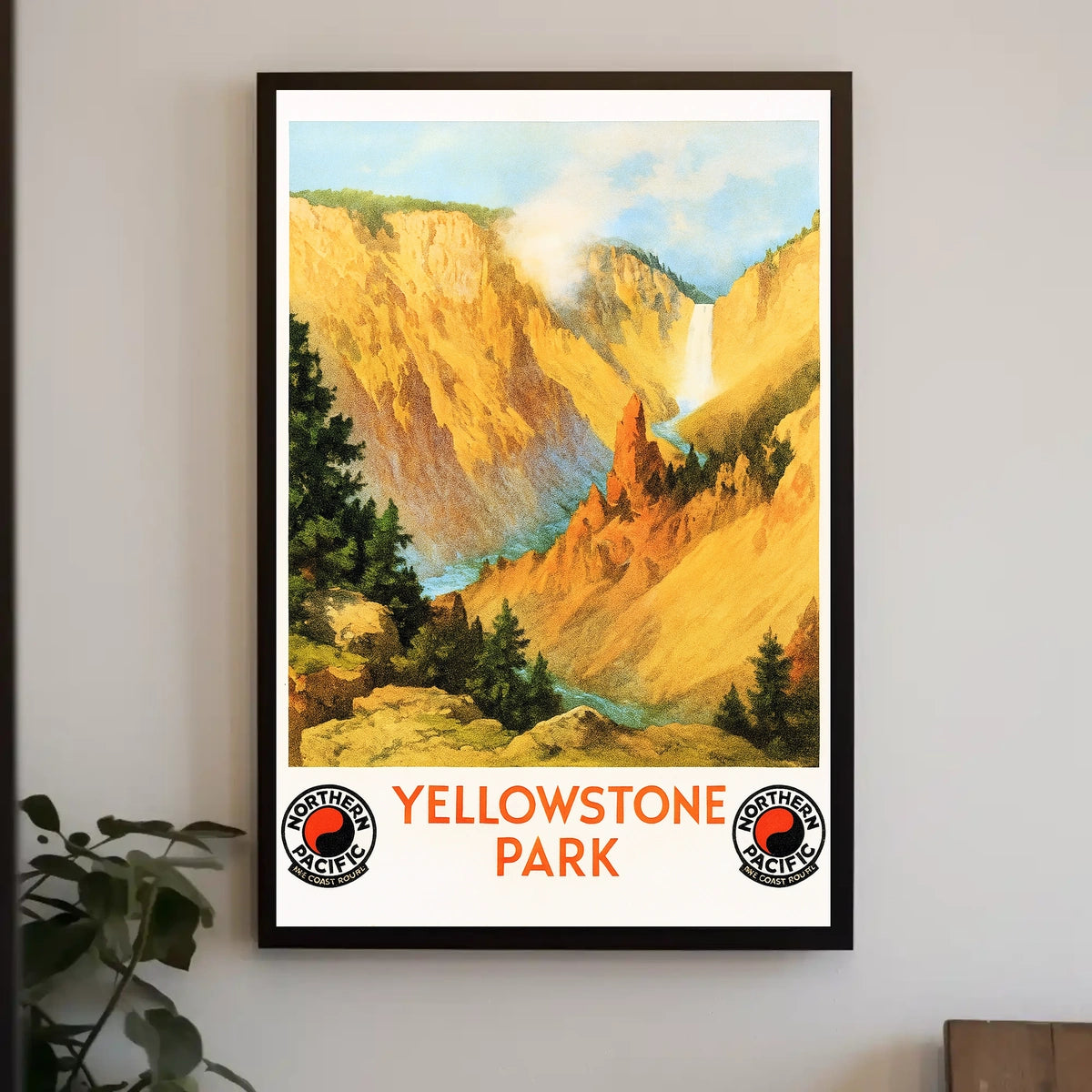 Yellowstone Park Northern Pacific Poster