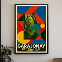 Garajonay National Park La Gomera, Poster