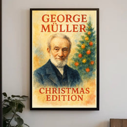 George Müller Holiday Historic Inspired Christmas Festival Poster