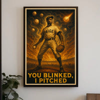 You Blinked, I Pitched Poster