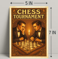 Chess Tournament Poster PosterGoat