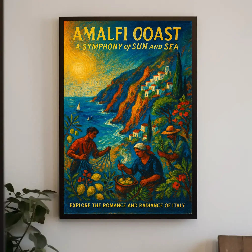 Explore the Romance and Radiance of Italy Poster