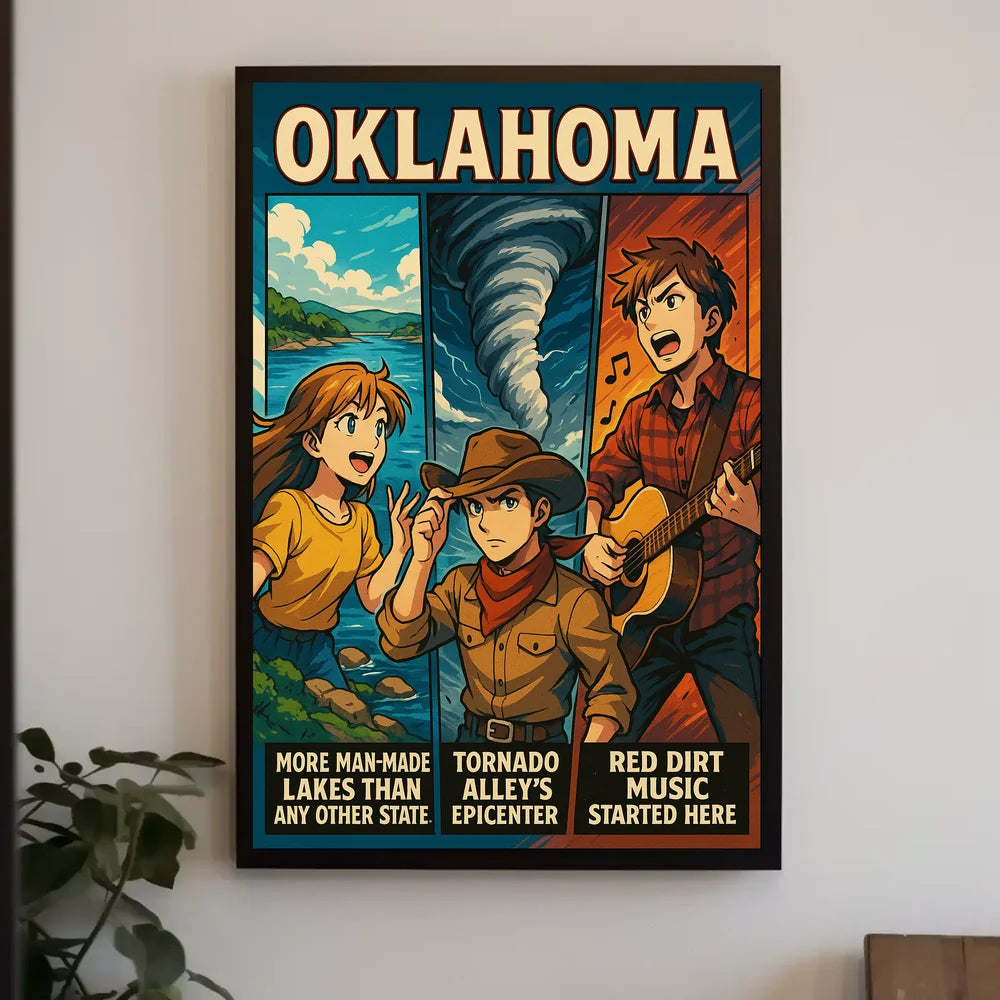 Oklahoma State Features and Phenomena Poster