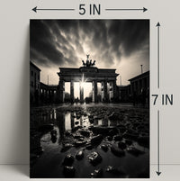The Brandenburg Gate At Dusk Poster