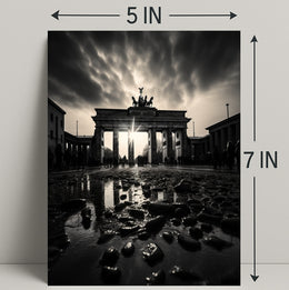 The Brandenburg Gate At Dusk Poster
