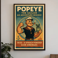 Popeye 1929 Art Poster POP-32