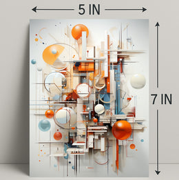 Geometric Harmony Poster PosterGoat