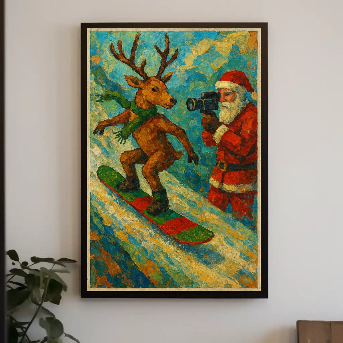SantaS Winter Adventure Poster