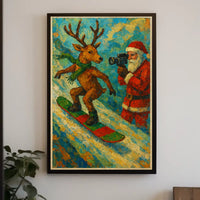 SantaS Winter Adventure Poster