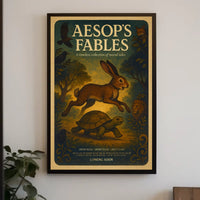 AesopS Fables Timeless Tales Poster