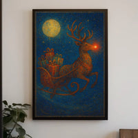 RudolphS Starry Night Poster