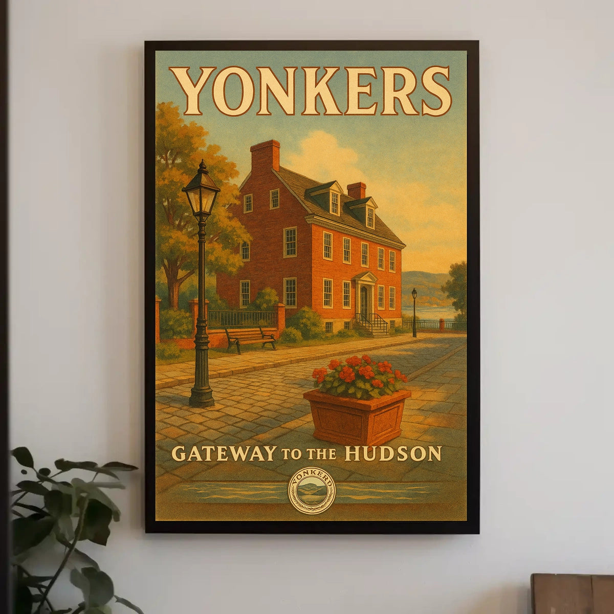 Yonkers Gateway to the Hudson Poster