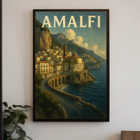 Amalfi Coast Serenity Poster