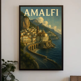 Amalfi Coast Serenity Poster