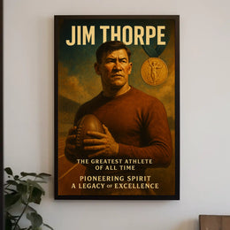 Jim Thorpe A Legacy of Excellence Poster