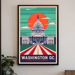 Washington D.C. Poster