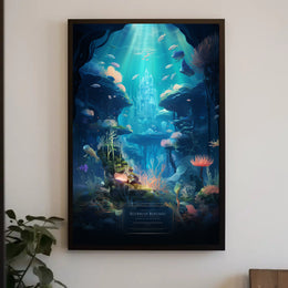 Enchanted Underwater Realm Poster