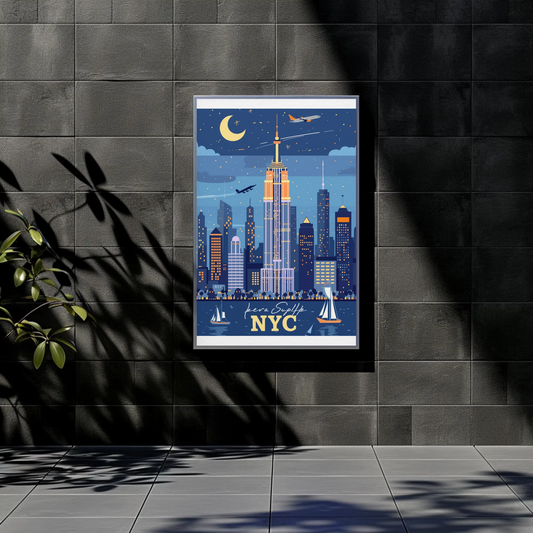 New York City Vintage Poster