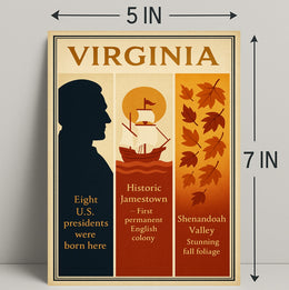 Virginias Presidential Heritage Poster PosterGoat