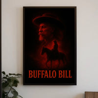 Buffalo Bill Classic American Heritage Historical Poster