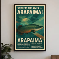 Witness The River Arapaima Poster
