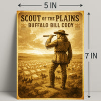 Buffalo Bill Cody Scout of the Plains Poster PosterGoat