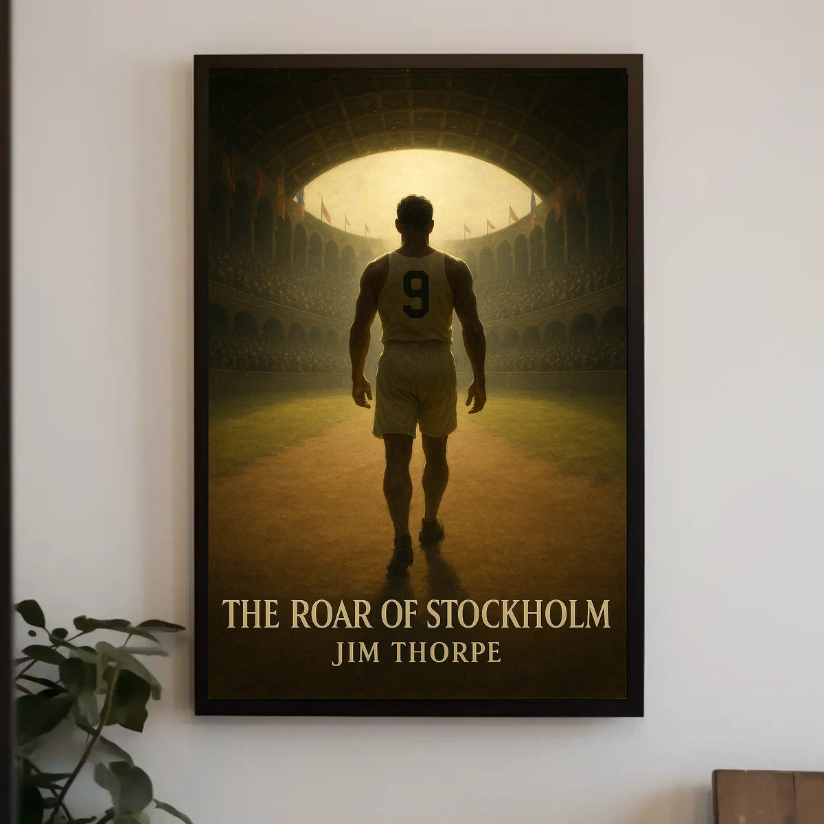 The Roar of Stockholm Jim Thorpe Poster