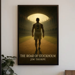 The Roar of Stockholm Jim Thorpe Poster