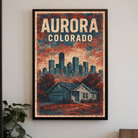 Aurora, Colorado Poster