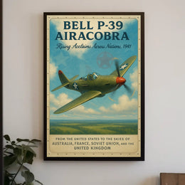 Bell P-39 Airacobra Poster