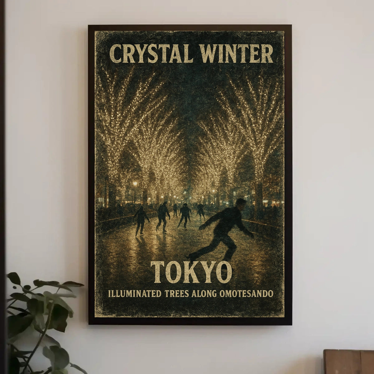 Crystal Winter In Tokyo Poster