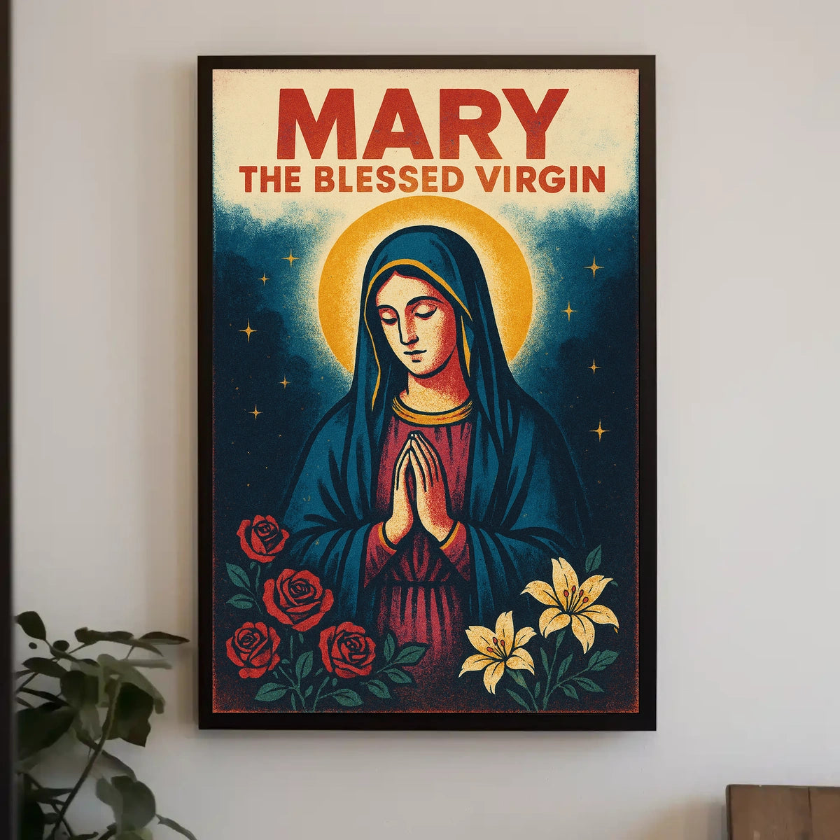Mary The Blessed Virgin Poster