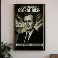 George Bush 41St President Poster