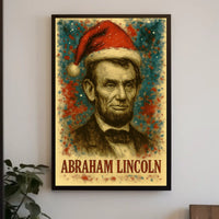 Abraham Lincoln 16th President of the United States Christmas SeriesPoster