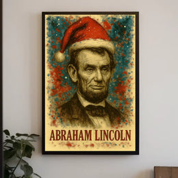 Abraham Lincoln 16th President of the United States Christmas SeriesPoster