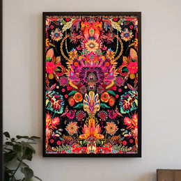 Abstract Art Poster: A Burst of Colorful Imagination