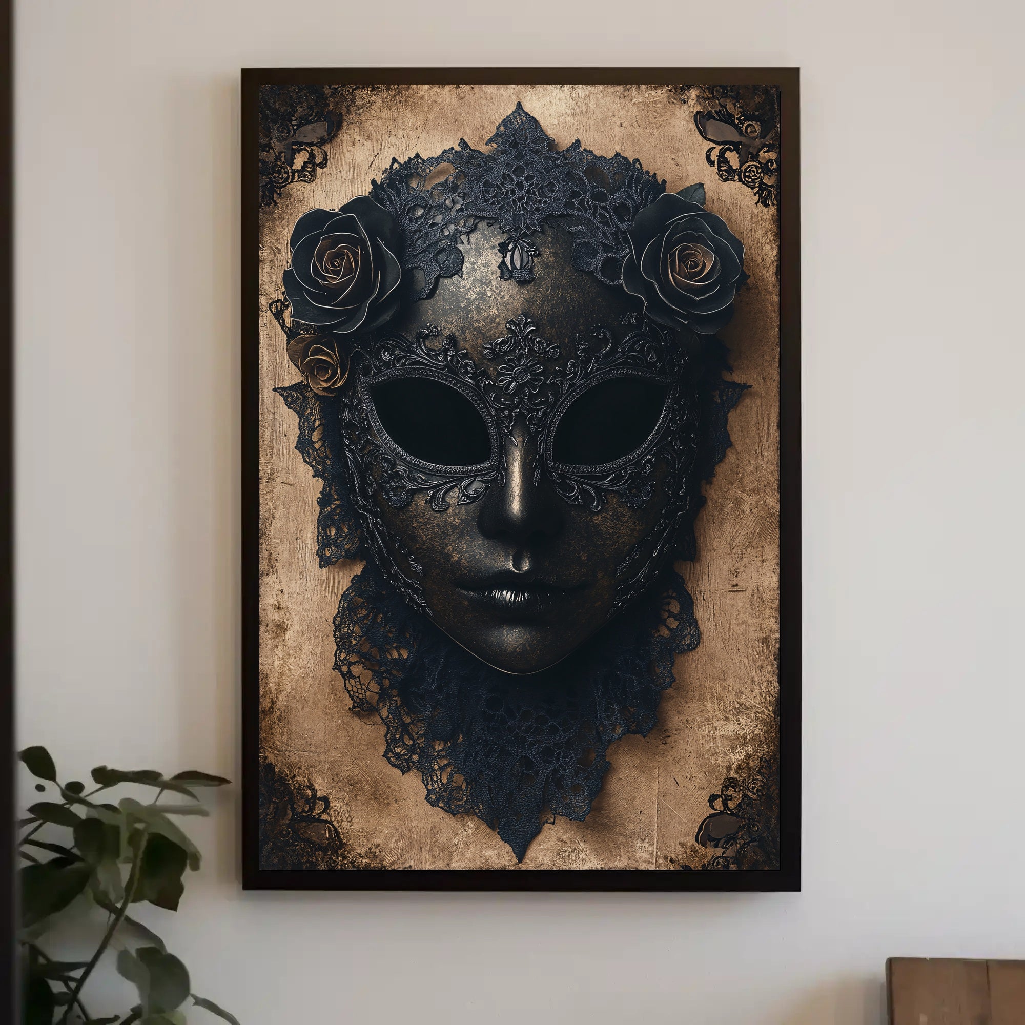 Enigmatic Elegance Poster