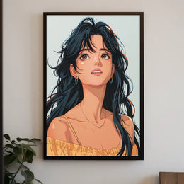 Radiant Portrait Poster