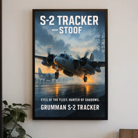 Grumman S-2 Tracker Eyes of the Fleet Poster PosterGoat