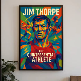 Jim Thorpe The Quintessential Athlete Jim Thorpe Poster
