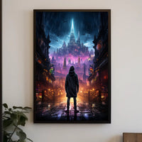Journey To The Neon City Poster