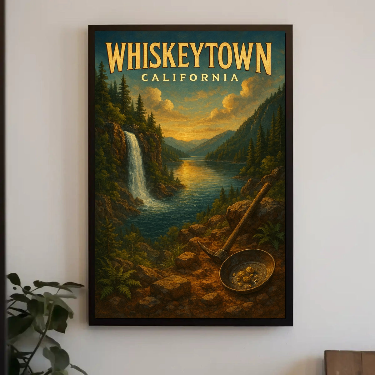 Whiskeytown, California Poster